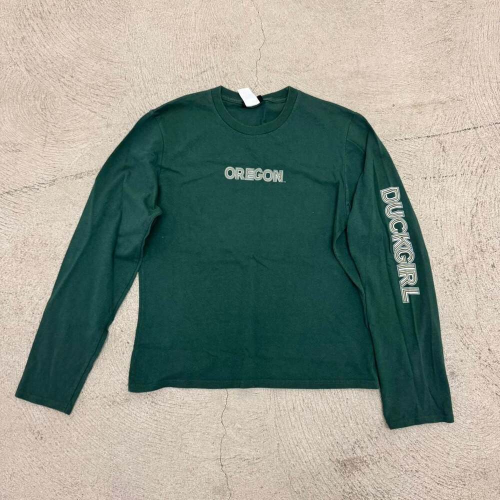 Champion University of Oregon Duckgirl Long Sleeve Tee